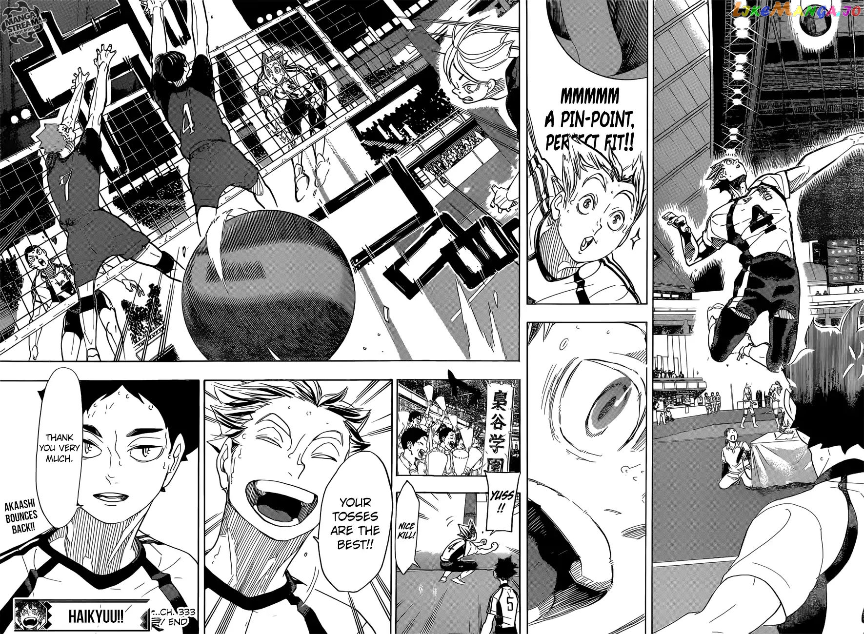 Haikyuu!!, Chapter 333 image 19